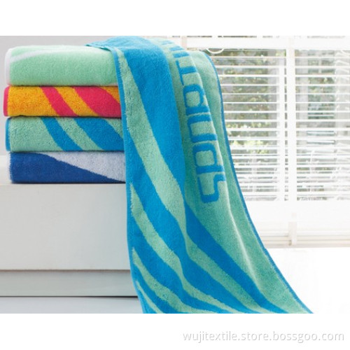 SGS Super- Soft and Absorbent Cotton Sports Towel Gym Towel (WJ-G803)